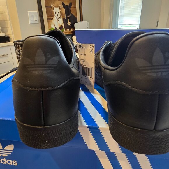 Adidas Gazelle All Black Men's Sneaker BB5497 Athletic Shoes Size 10 NEW - Picture 6 of 13